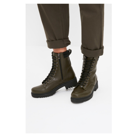 Trendyol Khaki Women's Boots & Booties