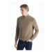 LC Waikiki High Collar Long Sleeve Men's Knitwear Sweater