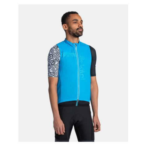 Men's cycling vest KILPI FLOW-M Blue
