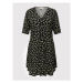 ONLY Carmakoma Košeľové šaty Megan 15256797 Čierna Regular Fit