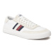 Tommy Hilfiger Sneakersy Th Cupset Rwb Lth FM0FM04975 Biela