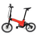 Skladací bicykel SHARVAN City 3R - black red EXPO