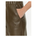 MAX&Co. Nohavice z imitácie kože Creativo 77840723 Hnedá Relaxed Fit