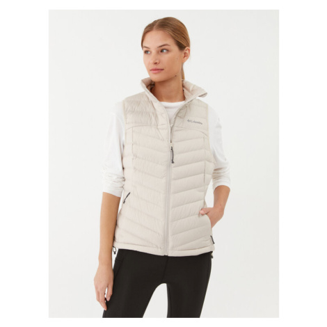 Columbia Športová vesta Westridge™ Down Vest 205127 Écru Regular Fit