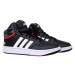 Pánska rekreačná obuv ADIDAS Hoops 3.0 Mid core black cloud white grey two