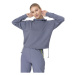 Dámska mikina s kapucňou 4F WOMENS SWEATSHIRT BLD021-25S-GREY