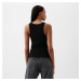 GAP Modal Rib Halter Black