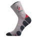 Voxx Tronic Unisex športové ponožky BM000000616400102707 svetlo šedá