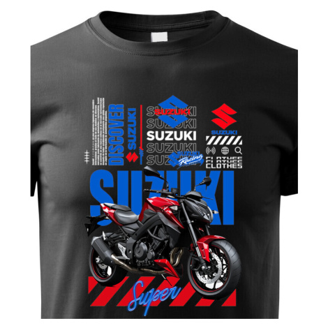 Detské triko Suzuki - tričko pre milovníkov motoriek
