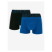 Set of two men's boxers in black and blue Replay - Men