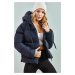 Bianco Lucci Women's Hooded Down Jacket