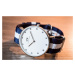 DÁMSKE HODINKY DANIEL WELLINGTON Glasgow Silver DW00100082 + KRABIČKA