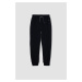 DEFACTO Boys Navy Blue Elastic Waist Leg Pocket Jogger School Sweatpants