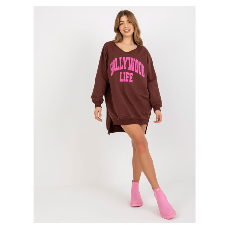 Sweatshirt-VI-BL-3102.01P-dark brown