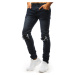 Pánske džínsové nohavice v granátovom prevedení (ux1432)skl.11