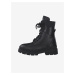 Black leather ankle boots Tamaris - Ladies