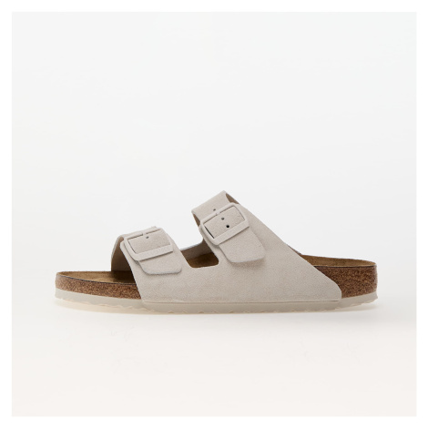 Tenisky Birkenstock Arizona Suede Leather Antique White