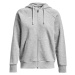 Mikina Under Armour Rival Fleece Fz Hoodie Mod Gray Light Heather