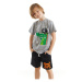 Denokids Pirate Crocodile Boy's T-shirt Shorts Set