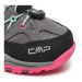 CMP Trekingová obuv Kids Rigel Low Trekking Wp 3Q54554 Sivá