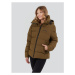 Dámska zimná bunda FUNDANGO Amber Padded Jacket-540-army