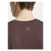 Adidas Tričko Essentials Linear Logo IZ4768 Hnedá Regular Fit