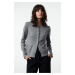 Trendyol Gray Premium Yarn/Special Yarn Knitwear Cardigan