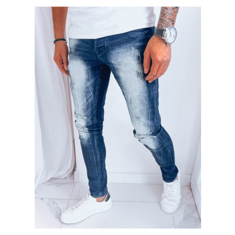 Dstreet Men's Navy Blue Denim Jeans