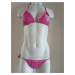 Dievčenské dvojdielne plavky 504 ružové - Paloma