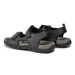 Geox Sandále Uomo Sandal Strada U4524B 000ME C9999 Čierna