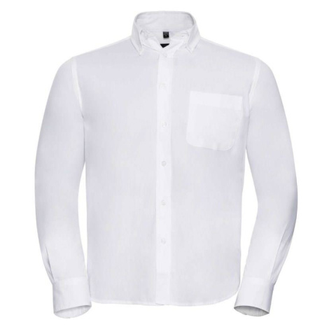 Men's classic long sleeve shirt R916M 100% cotton twill 130g Russell