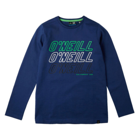 O'Neill ALL YEAR LS T-SHIRT Chlapčenské tričko s dlhým rukávom, modrá, veľkosť