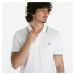FRED PERRY Twin Tipped Shirt Snow White/ Warm grey/ Ocean