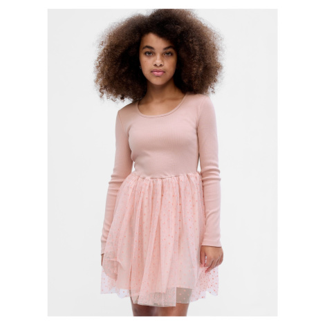 GAP Kids ́s dress with tulle - Girls