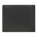 Calvin Klein Veľká pánska peňaženka Modern Plaque Bifold 6cc W/Bill K50K509975 Čierna