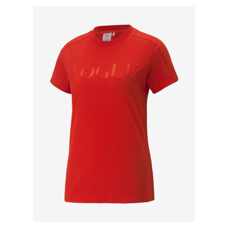 Red Women's T-Shirt Puma x VOGUE - Women