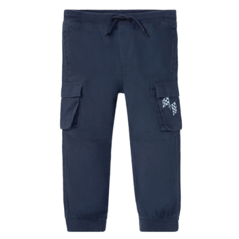 lupilu® Chlapčenské bavlnené cargo nohavice (námornícka modrá)