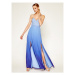 Marciano Guess Večerné šaty Tidal Wave Gown 0GG734 7068Z Modrá Regular Fit