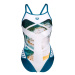 ARENA Športové jednodielne plavky 'PLANET WATER'  zmiešané farby