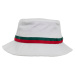 Stripe Bucket Hat White/Tan/Green