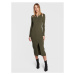 Calvin Klein Úpletové šaty Iconic K20K205107 Zelená Slim Fit