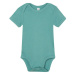 Babybugz Dojčenské body s krátkym rukávom BZ10 Sage Green