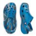 Crocs Šľapky BAYA MARBLED CLOG KIDS 207016-4GL Tmavomodrá