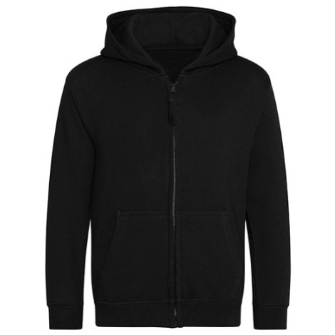 Just Hoods Detská mikina na zips JH050J Deep Black