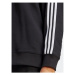 Adidas Mikina Essentials 3-Stripes Sweatshirt IC8766 Čierna Loose Fit