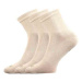Voxx Regular Unisex športové ponožky - 3 páry BM000000594000101987 béžová