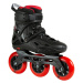 Kolečkové brusle Powerslide Imperial Black Red 110, 3x, 110, 45-46