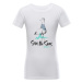 Alpine Pro Ekoso Detské tričko - organická bavlna KTST330 biela
