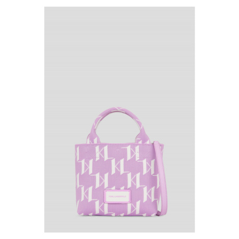 Kabelka Karl Lagerfeld K/Monogram Knit Sm Tote Violetta