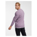 Svetlo fialový pánsky sveter s prímesou vlny GAP